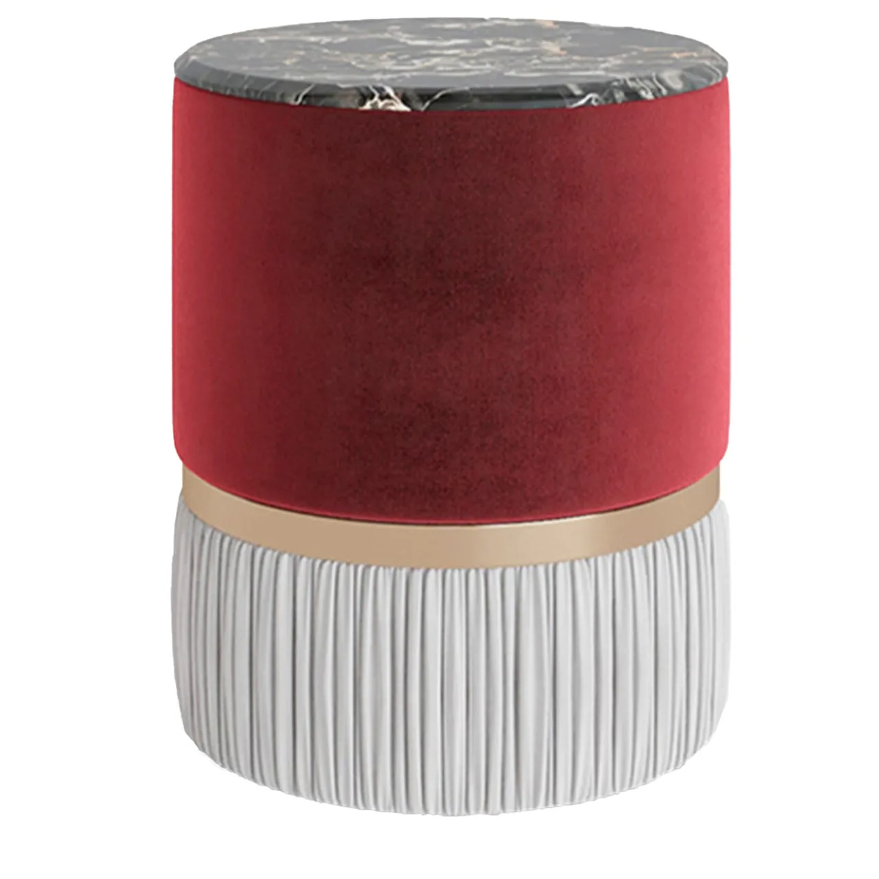 Medea 1905 Ottomans & Poufs<Poppy Pouf