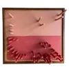 Meccani Design Coat Stands<Porta Borse B Pink Wooden Handbag Rack by Pietro Meccani