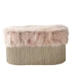 Lorenza Bozzoli Couture Benches<Powder Pink Bench by Lorenza Bozzoli