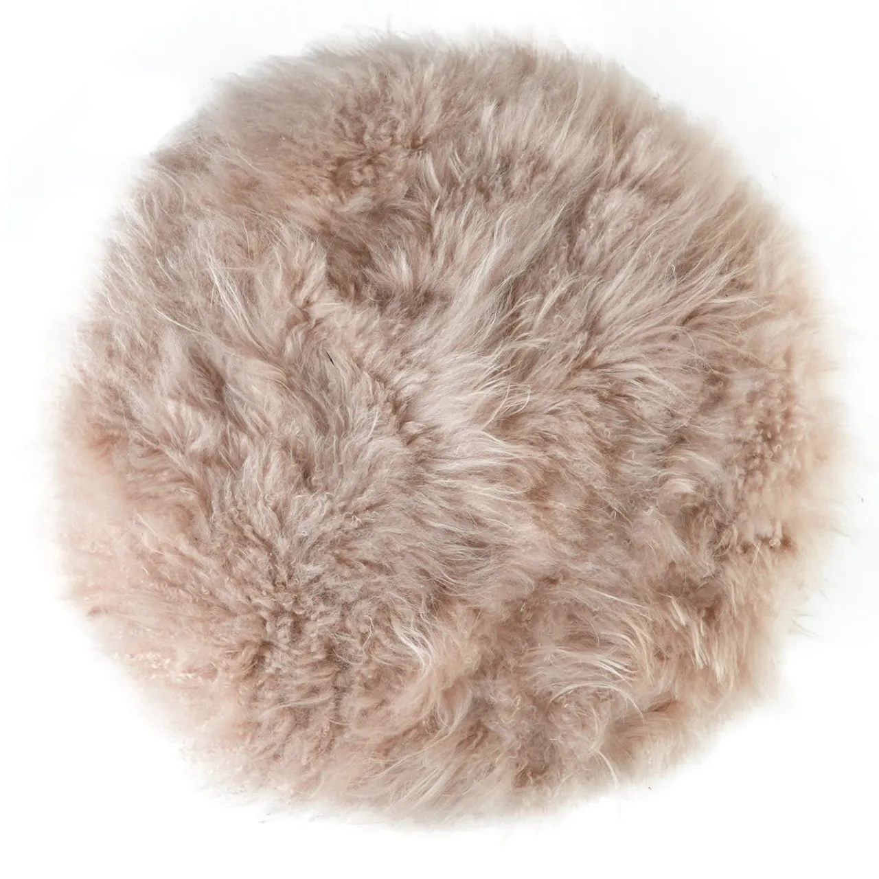 Lorenza Bozzoli Couture Ottomans & Poufs<Powder Pink Pouf by Lorenza Bozzoli
