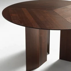 Albedo Dining Tables<Praia Round 140 Wood Dining Table