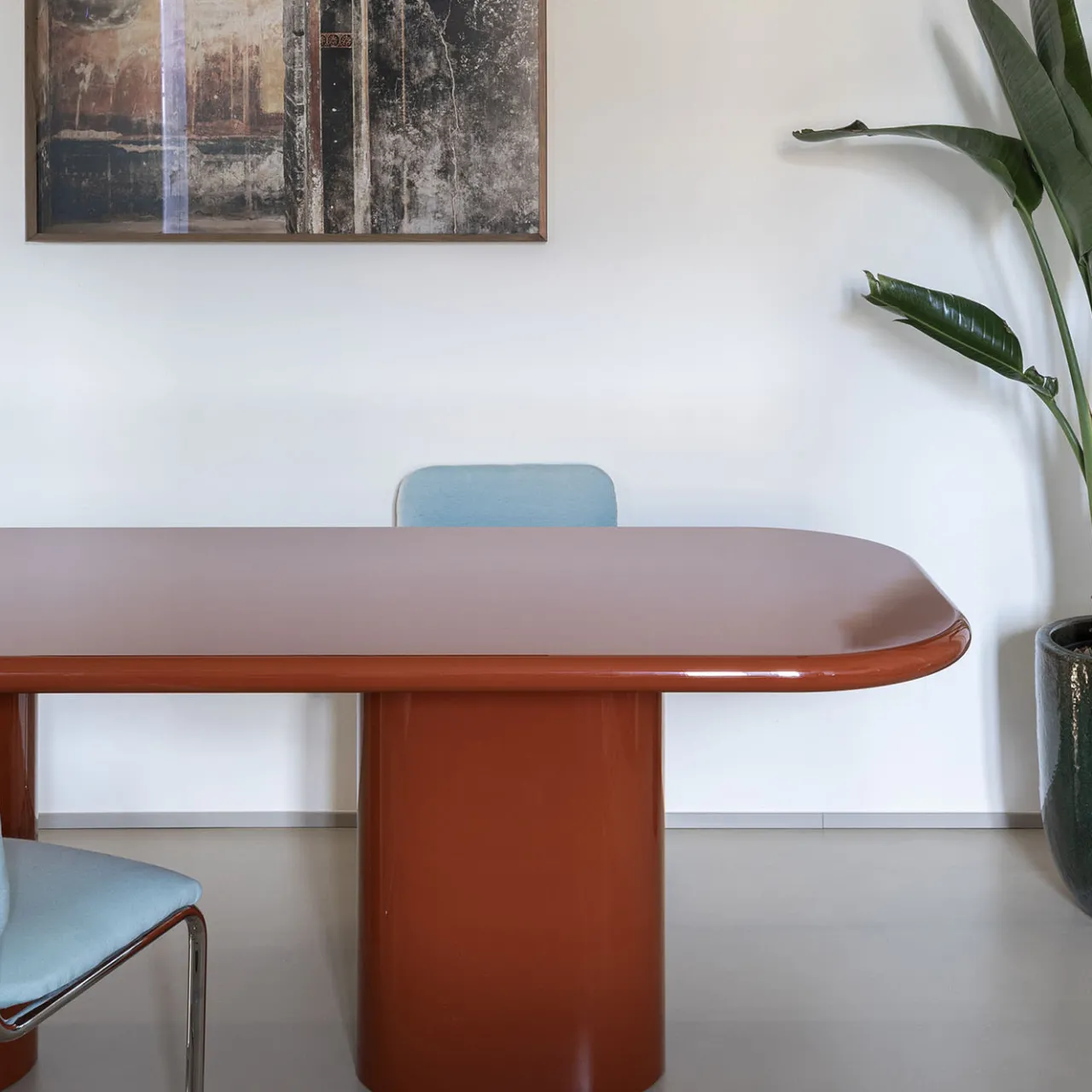 Punto Zero Dining Tables<Pranzo Red Dining Table