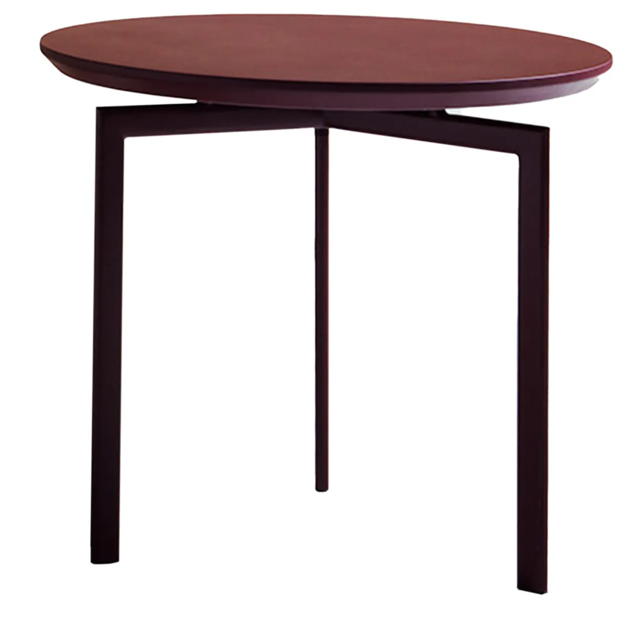 My Home Side Tables<Pretty Round Purple Red Side Table by Angeletti Ruzza