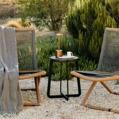 Officine Tamborrino Side Tables<Primitivo Black Side Table