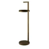 Renzo Serafini Side Tables<Primopiano Brass Side Table with LED Light