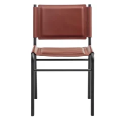 Enrico Pellizzoni Chairs<Pris Red Leather Chair