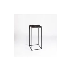 La Sartoria del Marmo by Lombardi Marmi Side Tables<Procida Sahara Noir Side Table