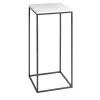 La Sartoria del Marmo by Lombardi Marmi Consoles<Procida White Carrara Side Table
