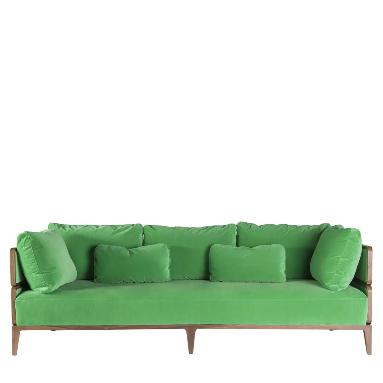 Gebrüder Thonet Vienna GmbH (GTV) – Wiener GTV Design Sofas<Promenade Green Sofa by Philippe Nigro