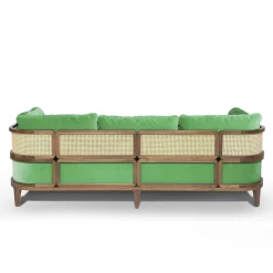 Gebrüder Thonet Vienna GmbH (GTV) – Wiener GTV Design Sofas<Promenade Green Sofa by Philippe Nigro