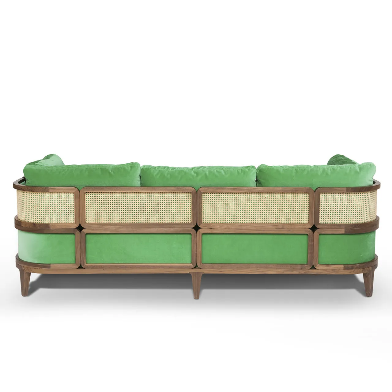 Gebrüder Thonet Vienna GmbH (GTV) – Wiener GTV Design Sofas<Promenade Green Sofa by Philippe Nigro