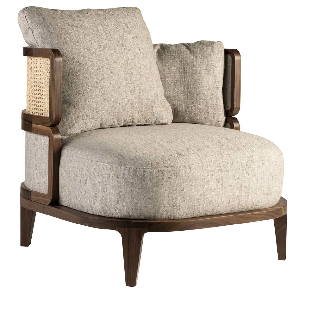 Gebrüder Thonet Vienna GmbH (GTV) – Wiener GTV Design Lounge Chairs<Promenade Wood Lounge Chair by Philippe Nigro