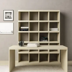 Pimar Limestone Desk & Writing Tables<Prospettive Rectangular Stone Writing Table by Gumdesign