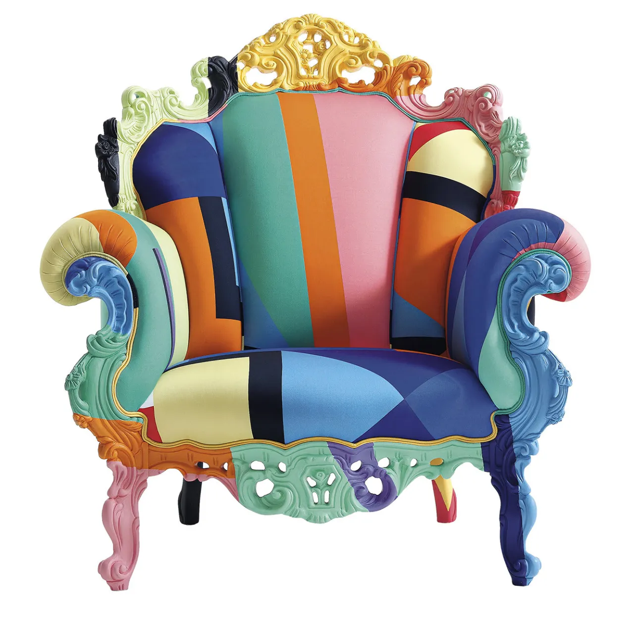 Cappellini Armchairs<Proust Geometrica by Alessandro Mendini