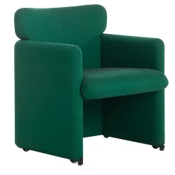 Tecno Spa Office Chairs<PS148 Forest Green Armchair by Centro Progetti Tecno