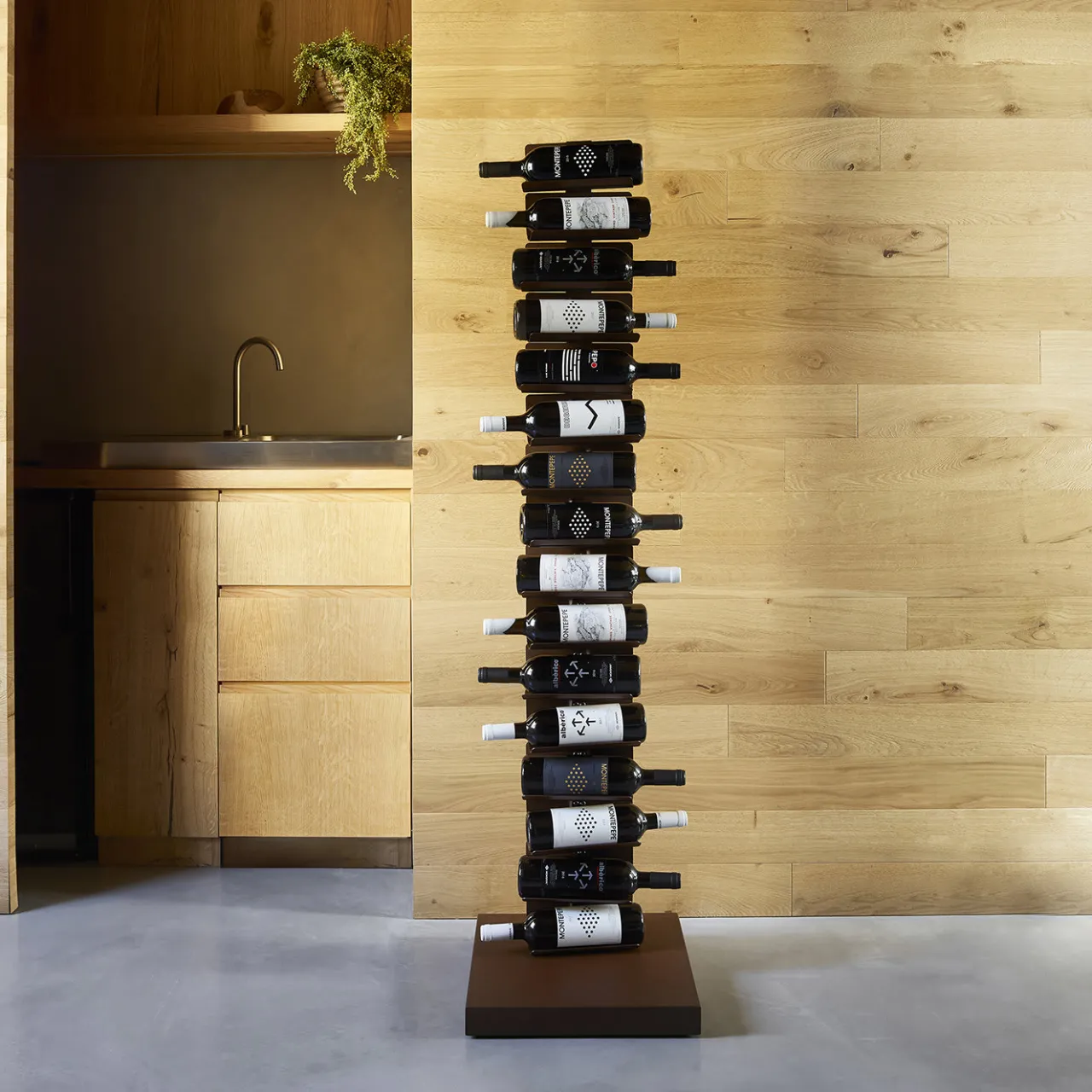Opinion Ciatti Bookcases<Ptolomeo Vino Wine Rack By Bruno Rainaldi