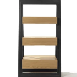 Gaffuri Bookcases<Ptre Oak Wood Bookshelf by Roberto Bianchi