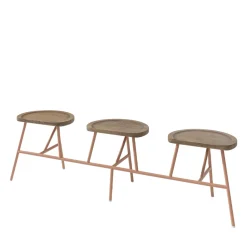 Billiani 1911 Benches<Puccio 716 Brown Bench by Emilio Nanni