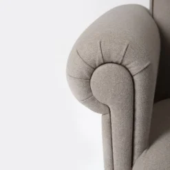 Mantellassi 1926 Armchairs<Pulce light gray armchair