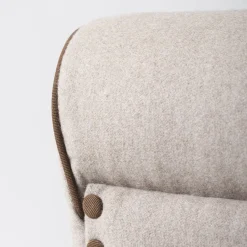 Mantellassi 1926 Armchairs<Pulce light gray armchair