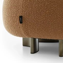 Morica Design Ottomans & Poufs<Punto e Virgola Caramel-colored Pouf