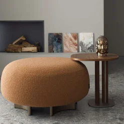 Morica Design Ottomans & Poufs<Punto e Virgola Caramel-colored Pouf