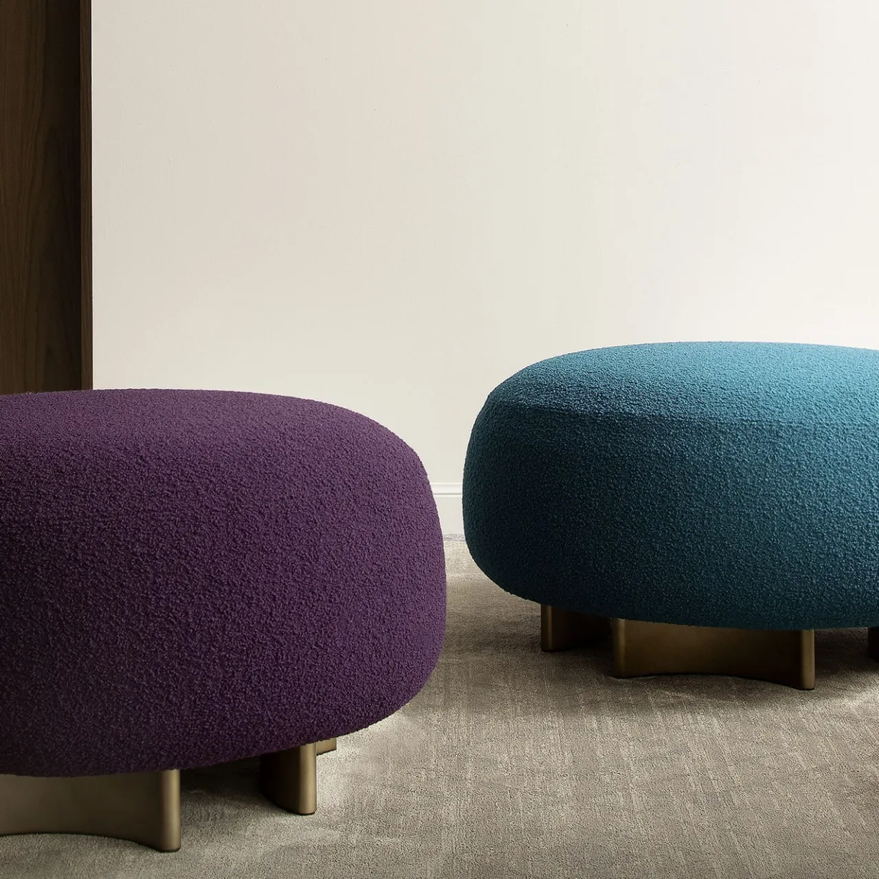 Morica Design Ottomans & Poufs<Punto e Virgola Purple Pouf