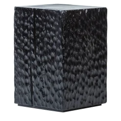 Omnibus Design Stools<Quartus II Carved Black Stool