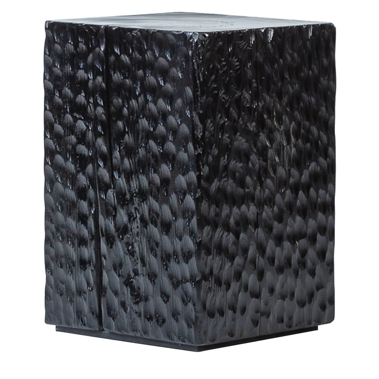 Omnibus Design Stools<Quartus II Carved Black Stool