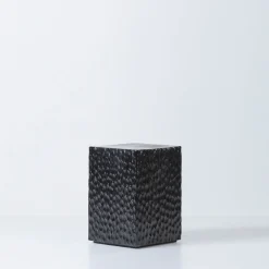 Omnibus Design Stools<Quartus III Carved Black Stool
