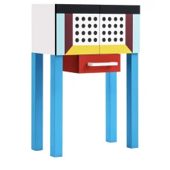 Memphis Cabinets<Quarzo Cupboard by Nathalie Du Pasquier - Post Design
