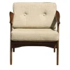 Dale Italia Lounge Chairs<Quiete Walnut Lounge Chair #1
