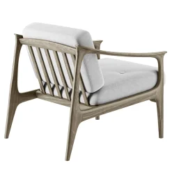 Dale Italia Lounge Chairs<Quiete Walnut Lounge Chair #2