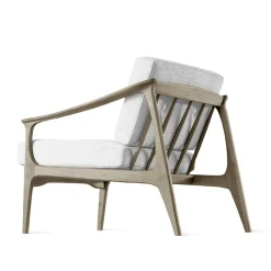 Dale Italia Lounge Chairs<Quiete Walnut Lounge Chair #2