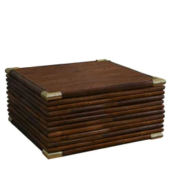 Molto Collectibles Coffee Tables<Raccordi Series Bamboo & Brass Coffee Table