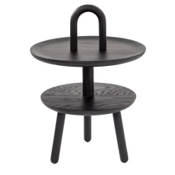 Cassina Side Tables<Réaction Poétique by Jaime Hayon - Black Ashwood Low Table #1