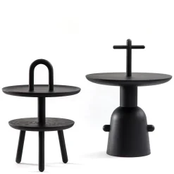 Cassina Side Tables<Réaction Poétique by Jaime Hayon - Black Ashwood Low Table #1
