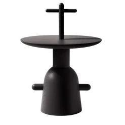 Cassina Side Tables<Réaction Poétique by Jaime Hayon - Black Ashwood Low Table #2