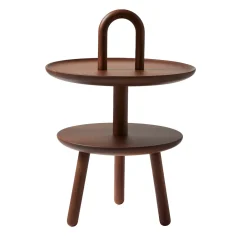Cassina Side Tables<Réaction Poétique by Jaime Hayon - Natural Walnut Low Table #1