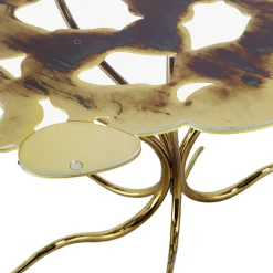 IDL Coffee Tables<Radici Bronze and Antique Gold Coffee Table