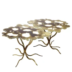 IDL Coffee Tables<Radici Bronze and Antique Gold Coffee Table