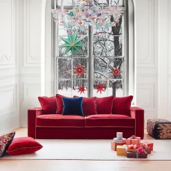 Biosofa Sofas<RAFAELLA BIO red and orange 3-seater SOFA