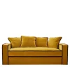 Biosofa Sofas<Rafaella Gold & Bordeaux Velvet Sofa