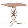 Dante Negro Outdoor Coffee Tables<Ramorama Wrought Iron Square Light-Brown Table