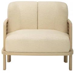 Billiani 1911 Armchairs<Raquette 180 Beige Armchair by Cristina Celestino