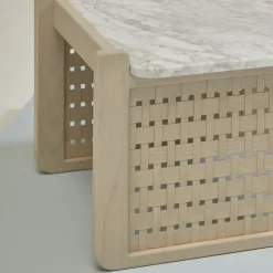 Billiani 1911 Coffee Tables<Raquette 183 Marble Top Coffee Table by Cristina Celestino
