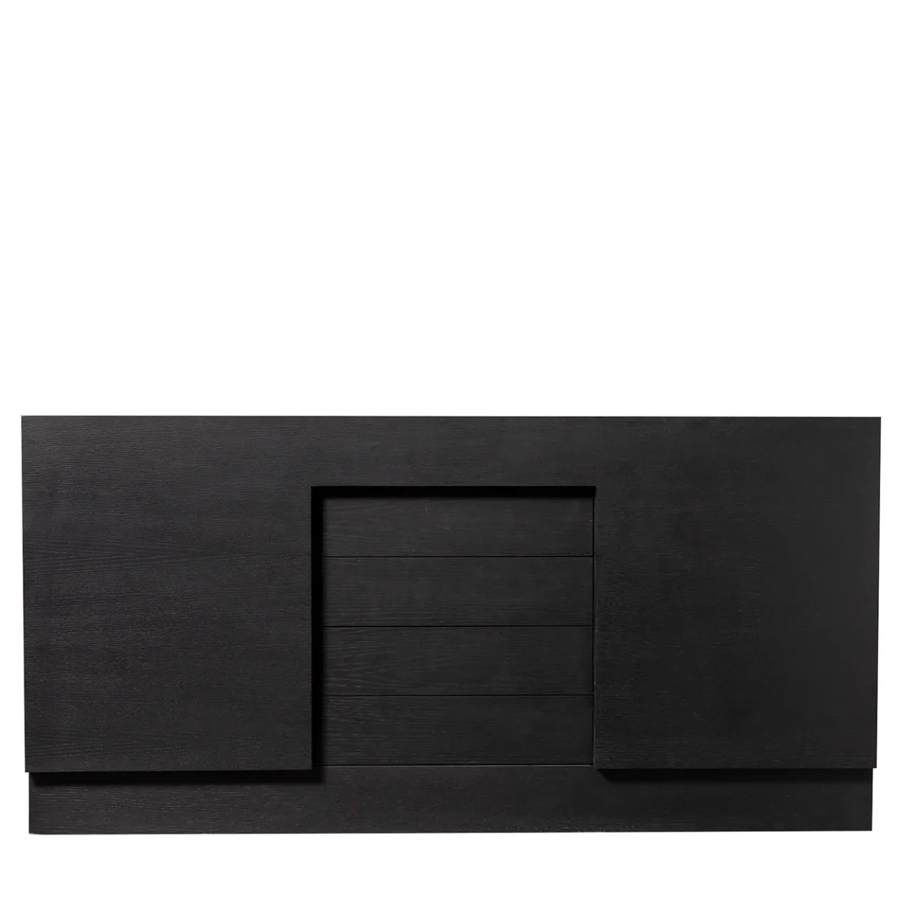 Paolo Pallucco Sideboards Buffets<Rastrero Black Lacquered Oak Sideboard