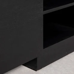 Paolo Pallucco Cabinets<Rastrero Black Lacquered Oak Cabinet