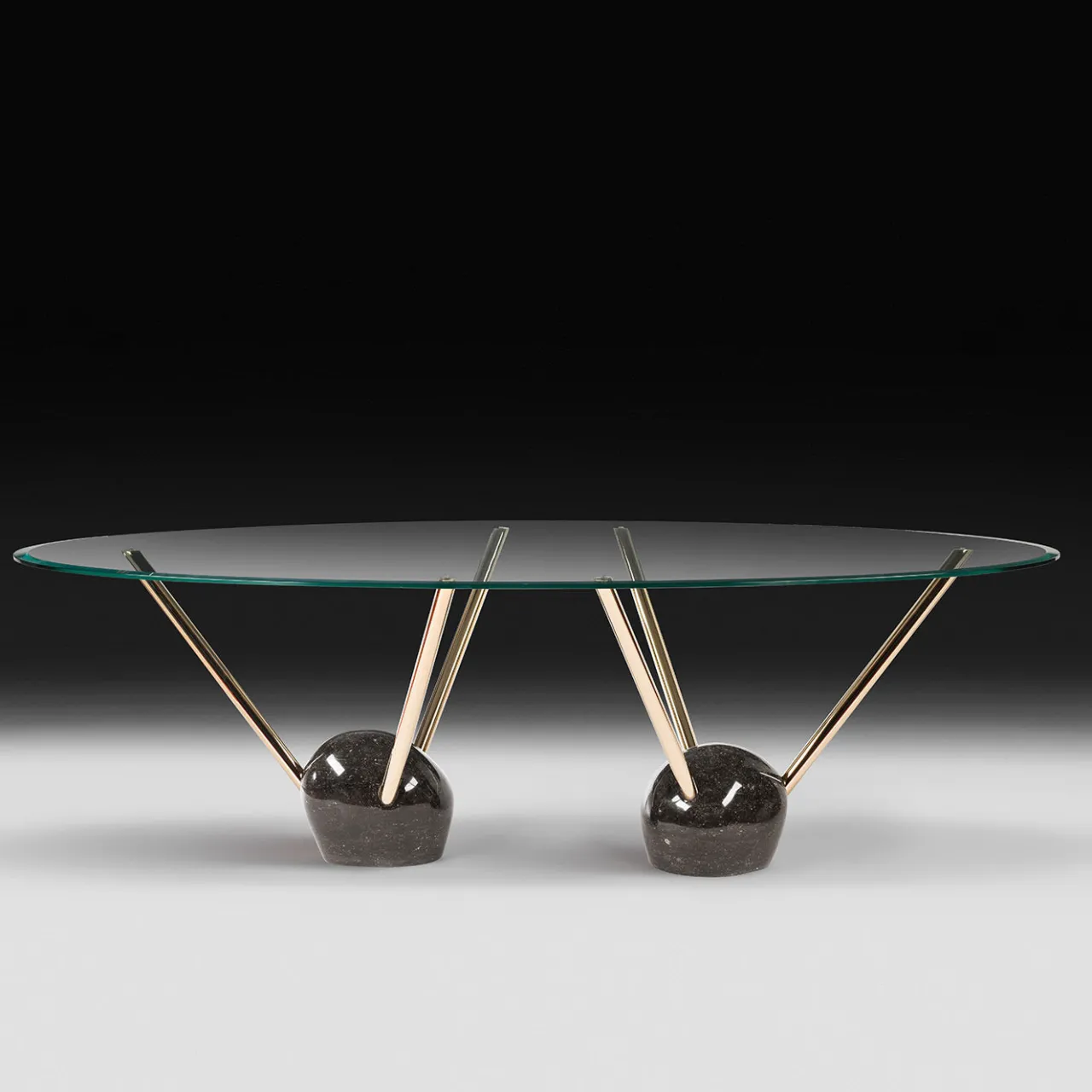 VGnewtrend Dining Tables<Rays Glass Top Dining Table