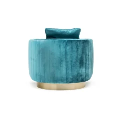 Arcahorn Armchairs<Rea Swivel Armchair by Filippo Dini